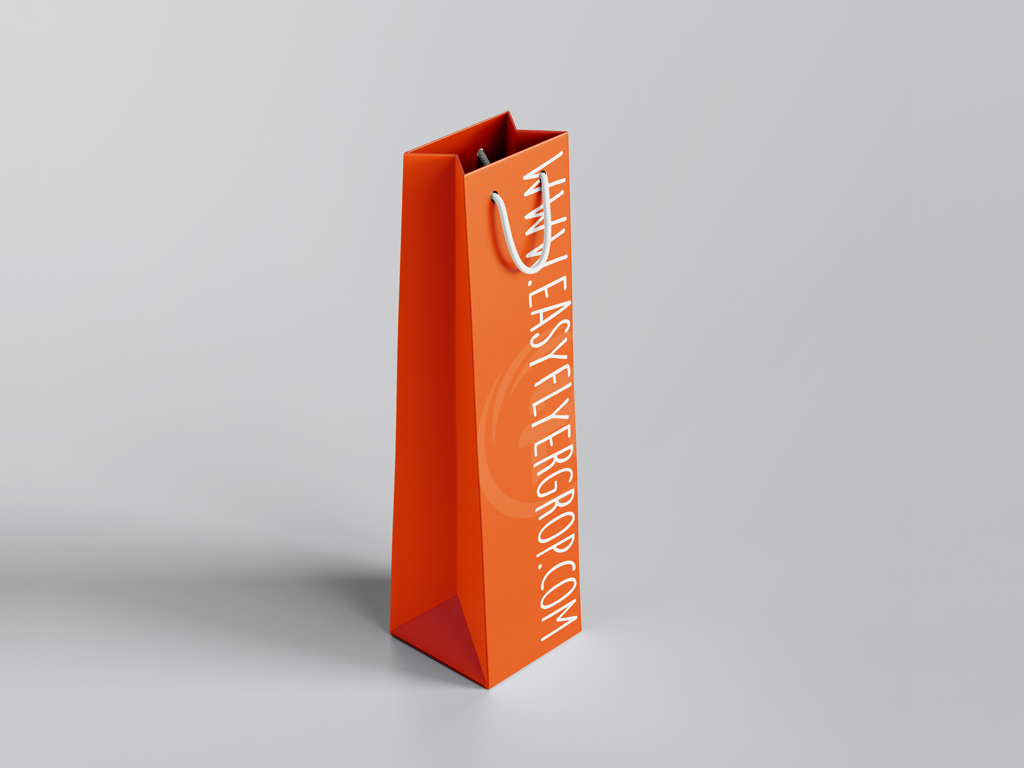 Shopper in carta per vino